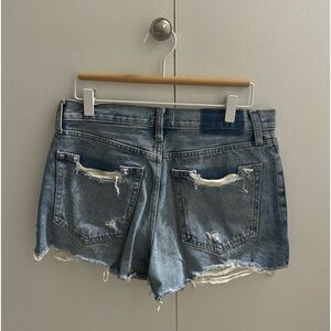 A&F Annie High Rise Denim Short